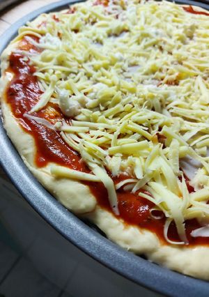 Legpuhább pizza 🍕 recept fotója