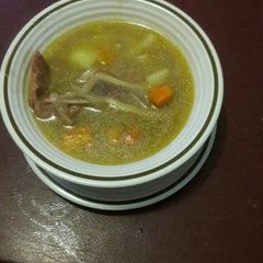 A picture of Vegetables soup.
