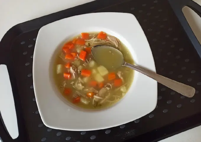 Receta Sopa de pollo
