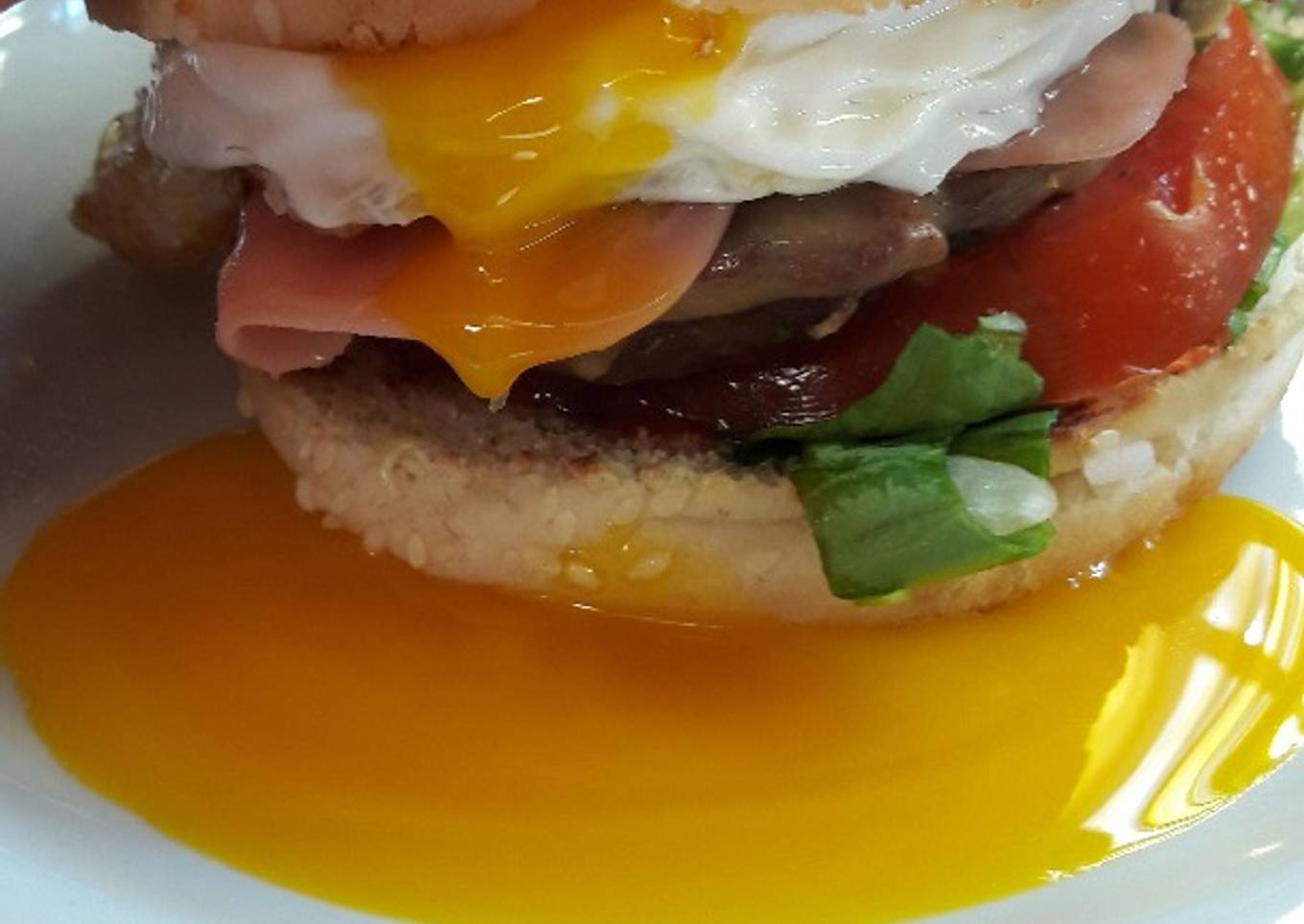 Hamburguesa casera