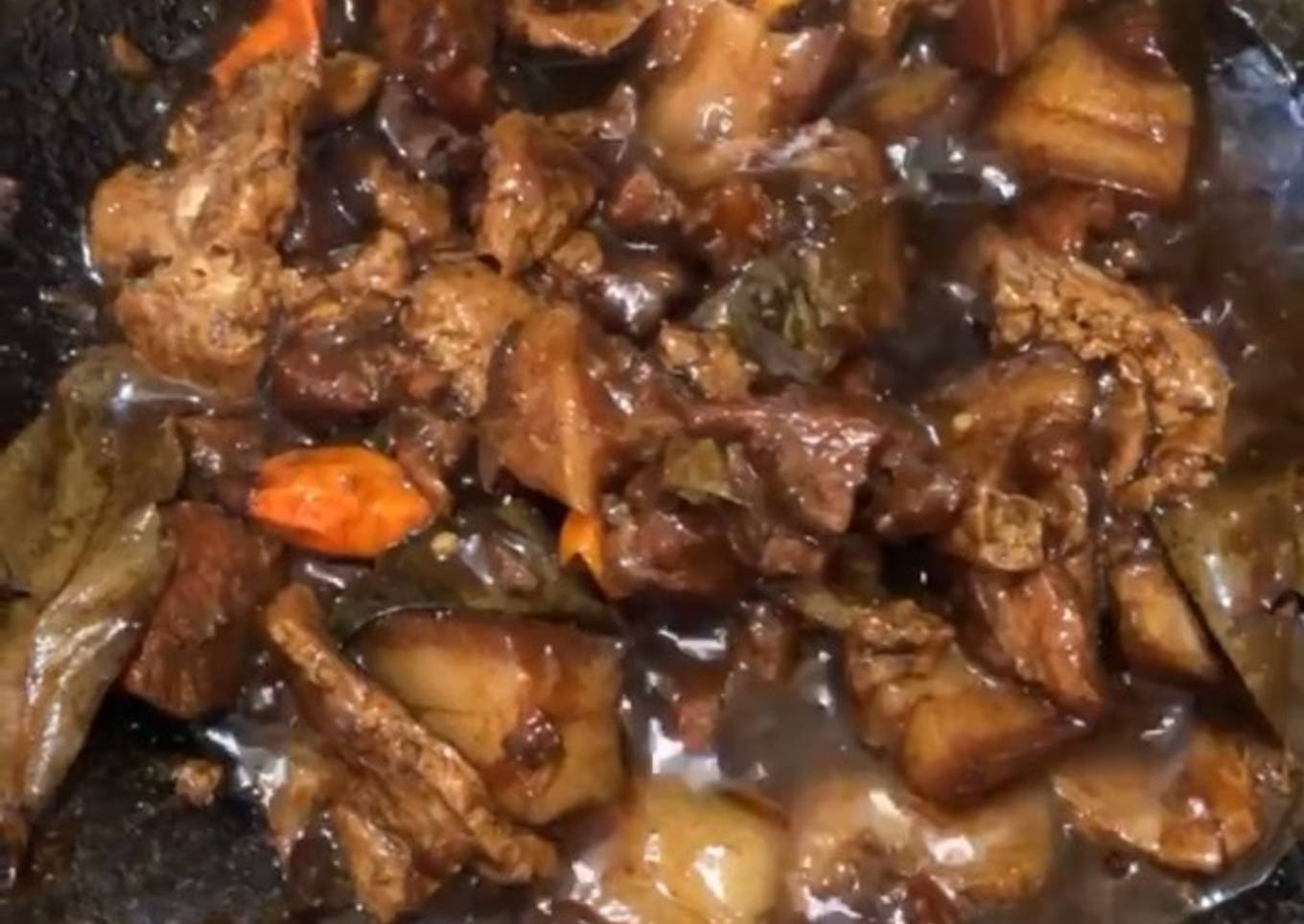 Babi kecap ala mama muda