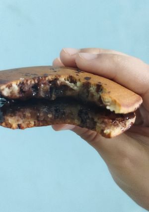 Foto resep Pancake Jepang Dorayaki Eggless