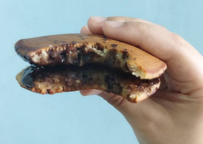 Cara membuat Pancake Jepang Dorayaki Eggless Cara membuat Pancake Jepang Dorayaki Eggless