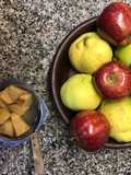 Compota de membrillo y manzana 🍎