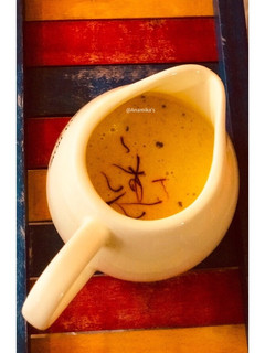 A picture of Creamy Saffron Butter Sauce.