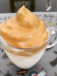 Una foto de Dalgona Coffee Nutrivore style