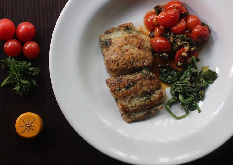 Step-by-Step Guide to Prepare Homemade Basa with white wine sauce