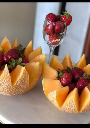 عکسی از دستور میوه ارایی