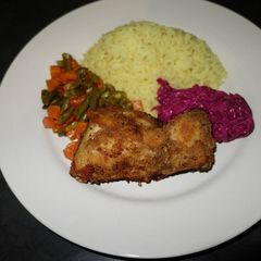 A picture of Home made fried chicken.