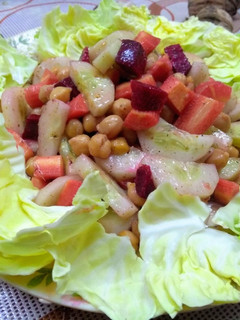 A picture of Mexican Salad.