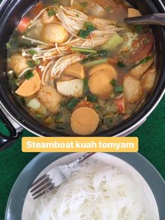 Foto resep Steamboat kuah tomyam