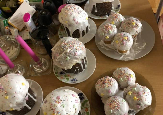 Кулич по рецепту от мамы