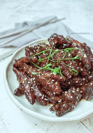Gambar Kaki ayam masak kicap gaya Cina