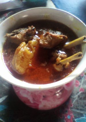 চিকেন আলুর ঝোল (chicken aloor jhol recipe in Bengali) রেসিপির প্রধান ছবি