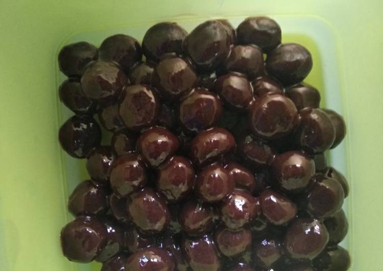 Cara termudah untuk Diet EnakBoba Homemade