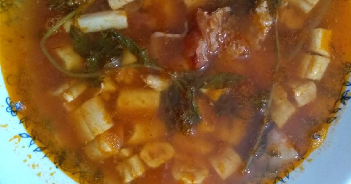 Sopa de médula Receta de Alma Patricia Reséndiz- Cookpad