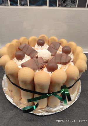 Gluténmentes baba piskótás csokis torta recept fotója