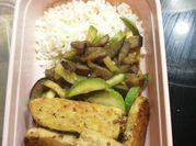 Una foto de tempeh de soja