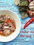 Sayur Asem Iga Kacang Merah (Angeun Kacang)