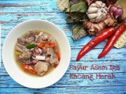 Gambar sayur asem kacang merah
