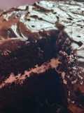 Pastel de chocolate con crema Chantilly