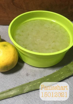 Foto resep (27) Nata de Aloe Vera (Lidah Buaya)