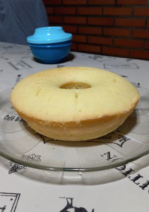 Una foto de Torta de naranja con harina de arroz