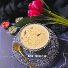 A picture of Payesh aka Rice Kheer.