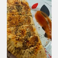 A picture of Stuffed Garlic Bread.