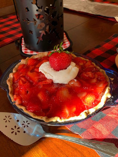 صورة لوصفة فطيرة الفراولة 🍓🍓🍓