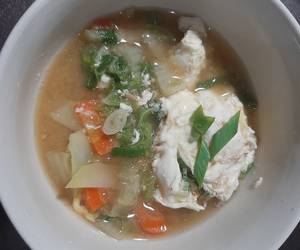 Gampangnya Menyajikan Sawi Putih Miso Soup Praktis Enak Gampangnya Menyajikan Sawi Putih Miso Soup Praktis Enak