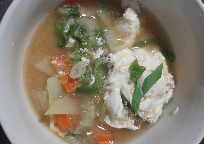 Resep Sawi Putih Miso Soup Oleh Alifah Lestari Cookpad