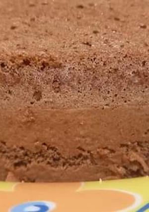 A picture of Basic chocolate sponge.
