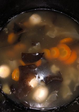 Foto resep Sayur Sop Bening + Telur Puyuh