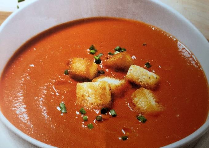 Recipe of Award-winning Creamy Dreamy Tomato Soup 🍅