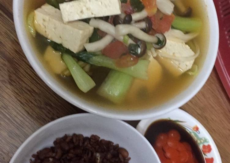 Recipe of Perfect Canh lẩu thái chay