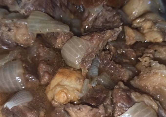 Recipe of Perfect Chilfray Iraqi beef stew