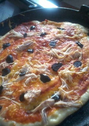 صورة لوصفة بيتزا المقلاة