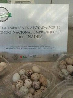 Una foto de Huevo de codorniz con nopalitos