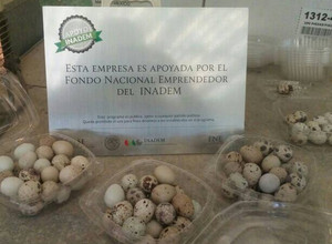Una foto de Huevo de codorniz con nopalitos