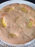 Torta alle pesche