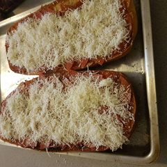 A picture of Pizza bread.