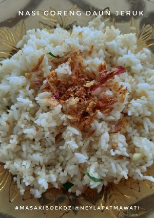 Foto resep Nasi Goreng Daun Jeruk