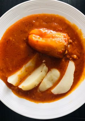 Klasszikus -Magyaros Töltött paprika recept fotója