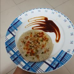 A picture of Uttapam.