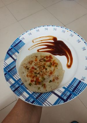 A picture of Uttapam.