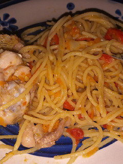 Una foto de Fideos salteados
