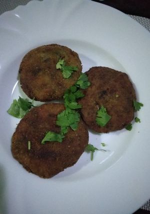 A picture of My creative mukimo balls with a twist.