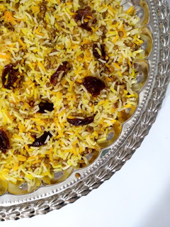 عکسی از دستور عدس پلو