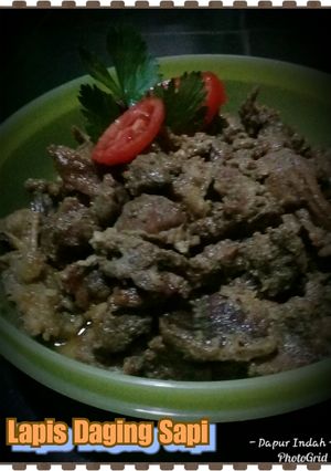Foto resep Lapis Daging Sapi